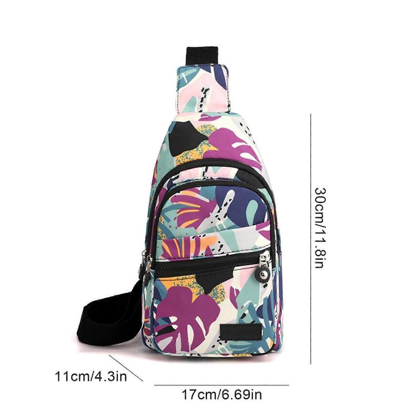 Schling Brusttasche - Crossbody Umhängetasche für Damen Herren Wasserdicht Rucksack für Wandern Sport