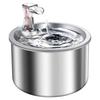 Classic Intelligent Stainless Steel Cat Water Fountain Automatic Drinker For Cats Feeder Pet Water Dispenser Drinking Fountain For Cats