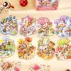 8in1 Kawaii 3D Cartoon House Miniature Scene Stickers Book Fun DIY Stacked Scrapbook Stickers Children's Festival Gifts