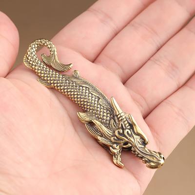 Deschizător de sticle delicat chinezesc cu pește-dragon, înseamnă noroc pentru accesorii de bucătărie, gadgeturi, deschizător de bere, breloc, design creativ
