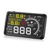 Car LCD 5.5" HUD Head Up Display Over Speed Warning Vehicle OBD2 Speedometers of
