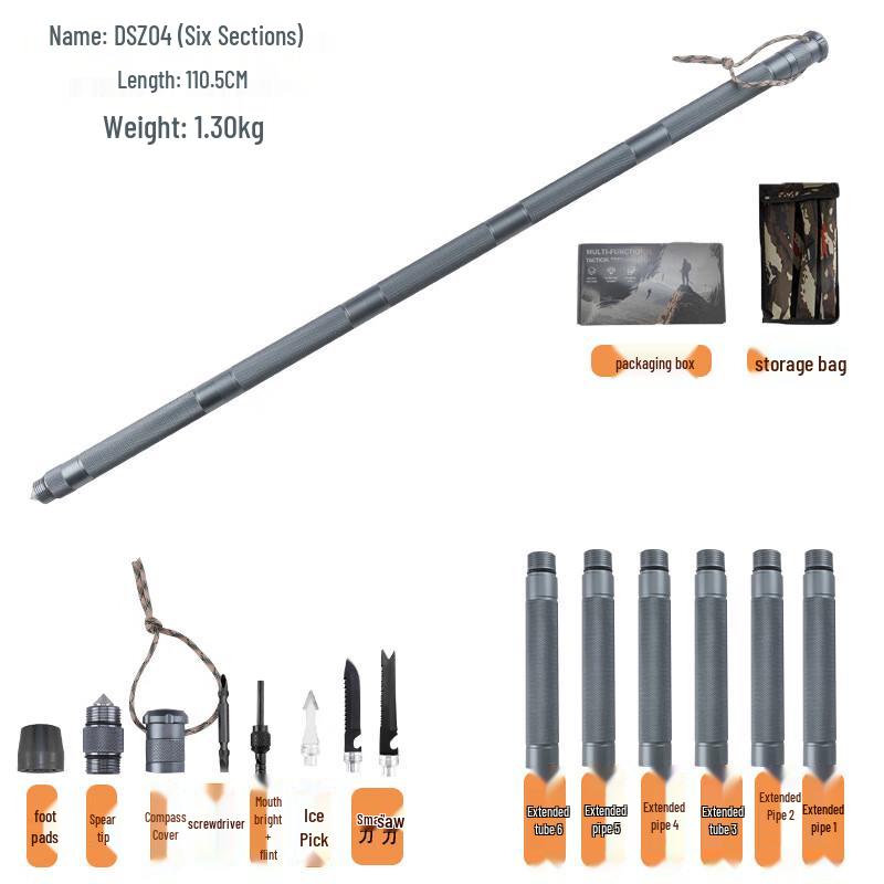 ML DSZ04 Outdoor Folding Trekking Pole Kit