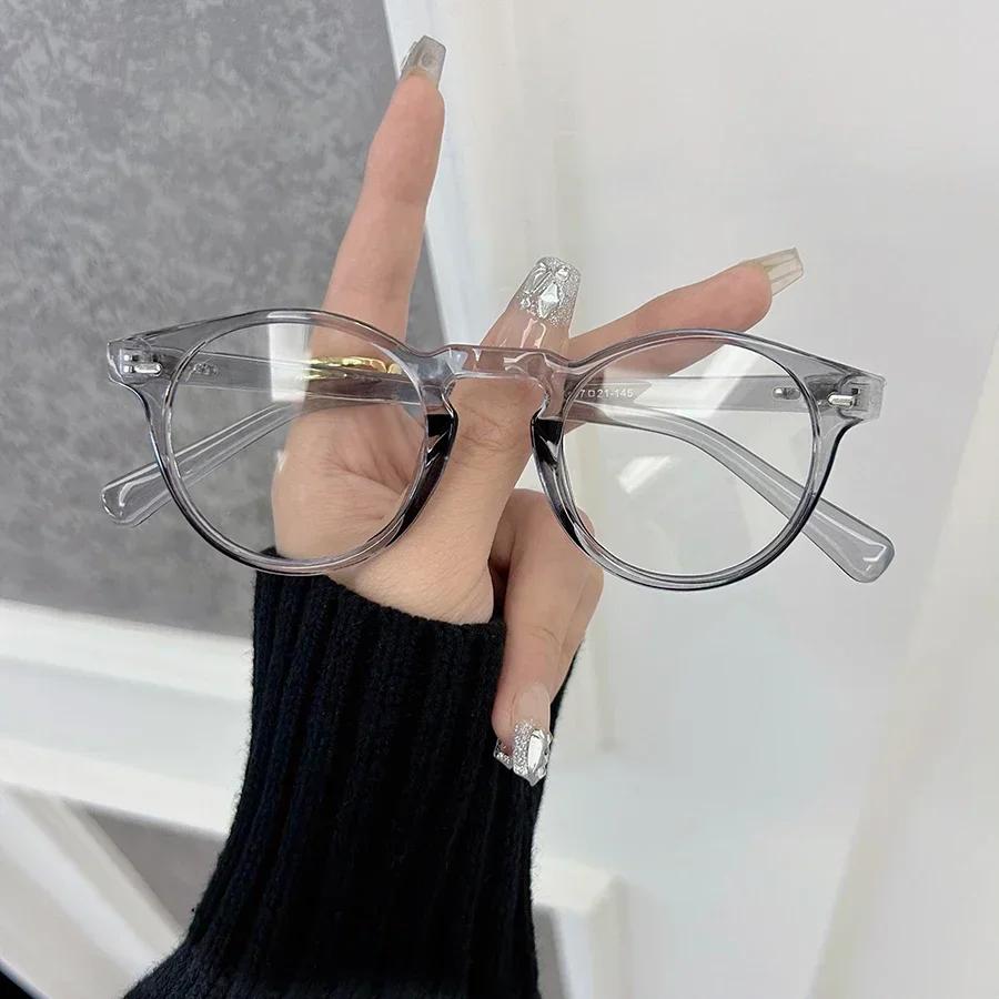 

Square Anti Blue Lightweight Design Eyeglasses Fashionable Vintage Retro Classic Women Men Computer Gaming Eye Protection Plain Spectacles