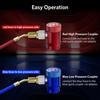Quick Joint Quick Coupler L Type Car Air Conditioner with