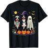Bernese Mountain Dog Halloween Costume Mummy Witch Ghost Dog Men Women Kids T-Shirt
