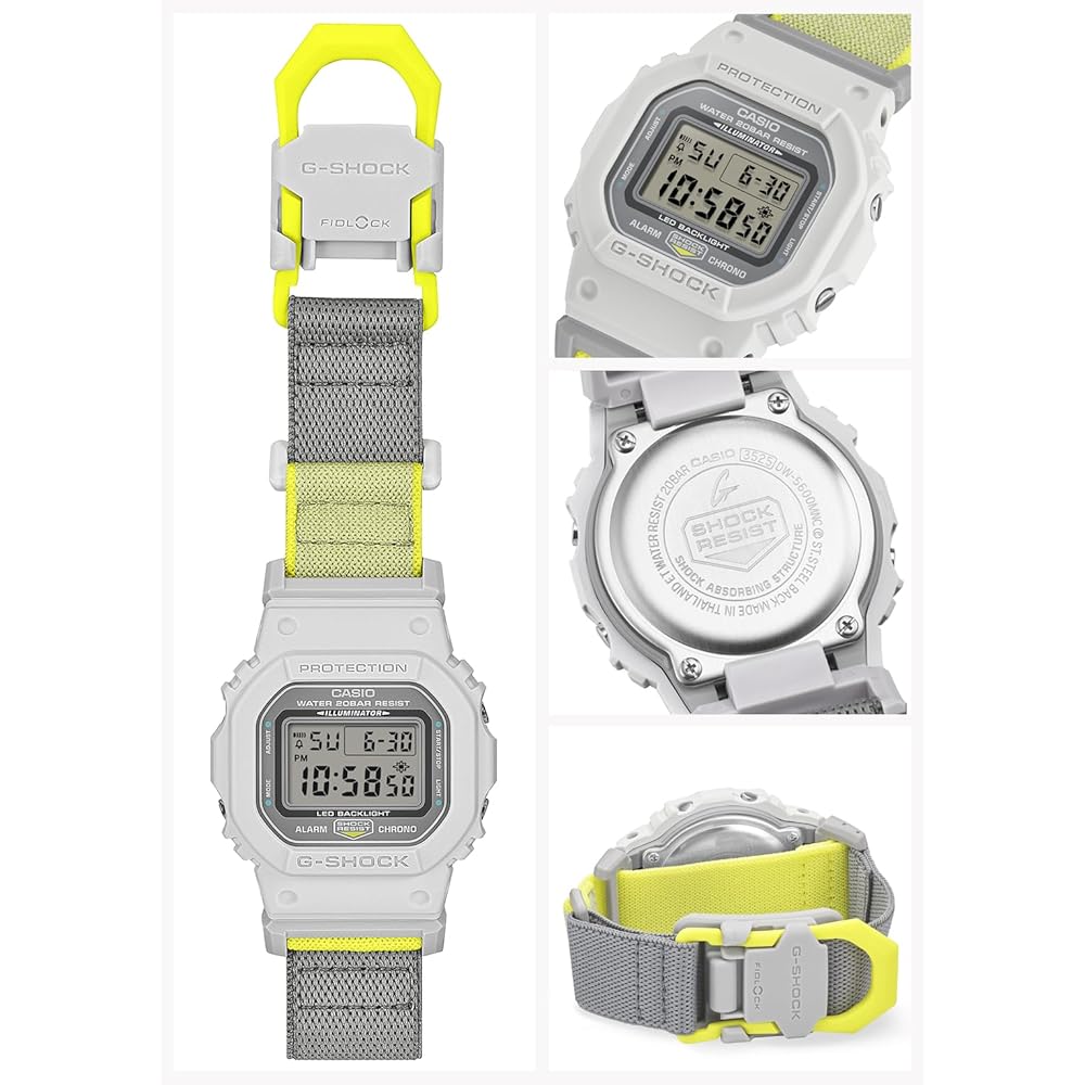 Casio G-Shock DW-5600MNC-7A8JF Men's Watch Gray Eco-Friendly Material