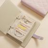 Jewelry Storage Book Set, PU Leather Travel Organizer, with 5 Removable Soft Velvet Pages Design, Jewelry Pouch for Necklaces Rings Earrings