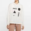 Nike Sweatshirts Women's Light Ivory Hooded Moderate Regular CJ5285-110