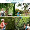 1.5/2.2/2.5m Electric Pole Chainsaw Telescopic Extension Pruning Shears Adjustable Tree Trimmer Accessory