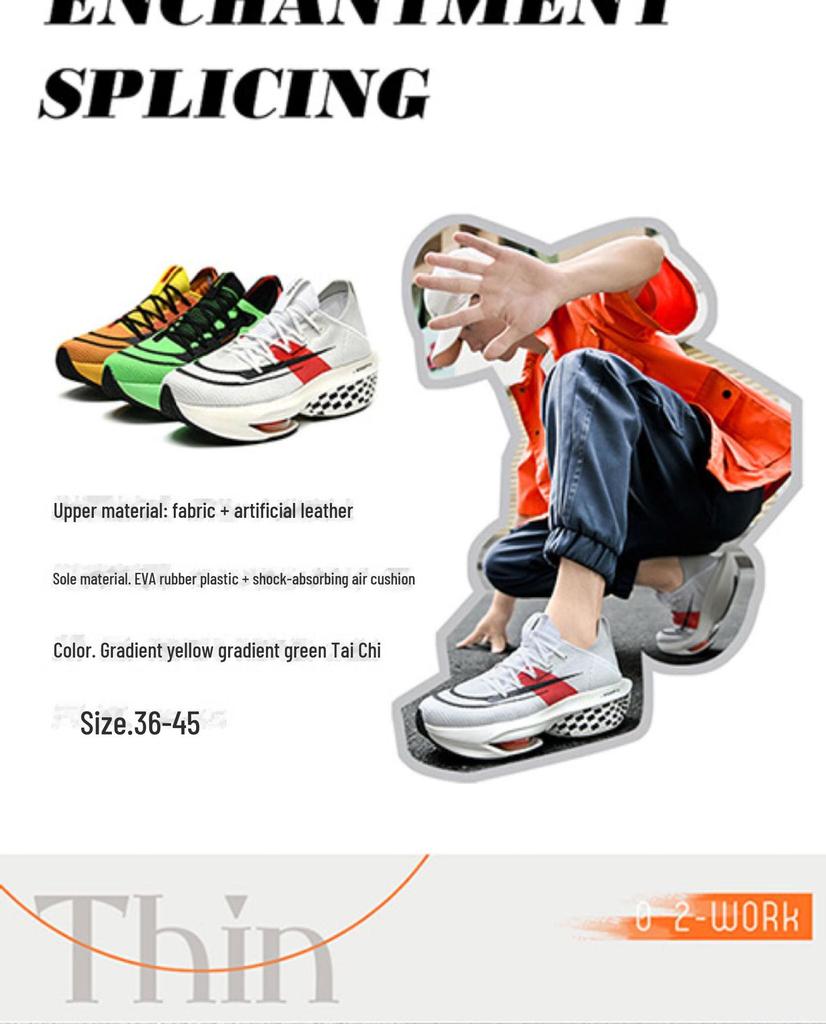 Alpha II Pchoge Zoom Marathon-Laufschuhe für Damen und Herren