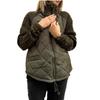 Winter Fashion Cardigan Zipper Long Sleeved Stand Up Collar Women's Coat