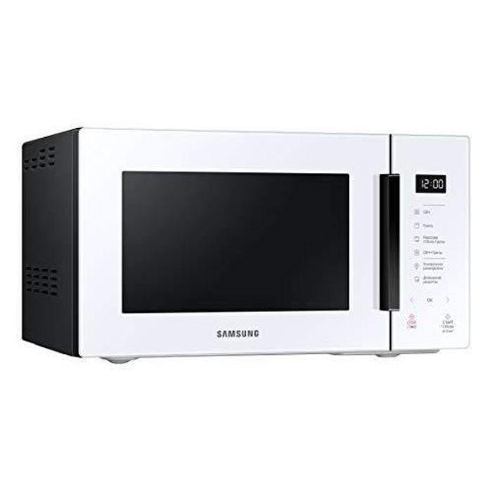 Four micro-ondes - Samsung - MG23T5018AW - 23 L - 1100 W - Cuisson automatique et home Dessert