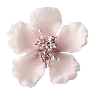High Quality Fabric Yarn Flower Brooches For Women Elegant Fashion Collar Pins Cardigan Coat Corsage Jewelry Accessories
