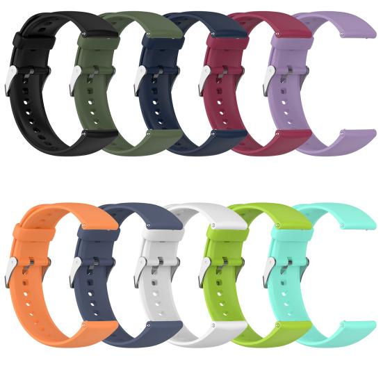 22mm Wristwatch Band Replaceable Sweat-proof Waterproof Smart Wristwatch Strap with Stainless Steel Buckle Huawei Watch 3/Watch 3 Pro/Watch GT2 Pro