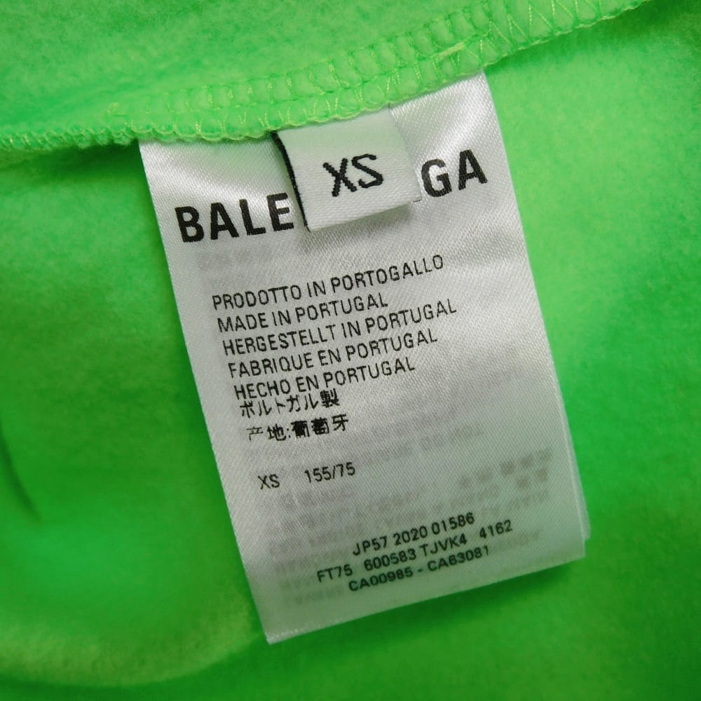 Used 11221 WFP logo print pullover hoodie, size 600583 TJVK4 4162 7846, XS, World Food Programme, Fleur Green, Men's