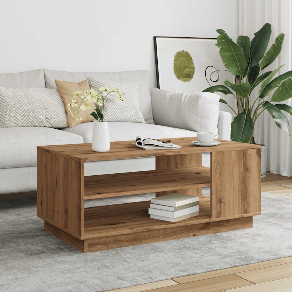  Coffee Table, Artisan Oak, 102x55x43 Cm