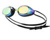 SWAVE SWIPE Mirrored Swimming Gold Goggles, Unisex, Prism,