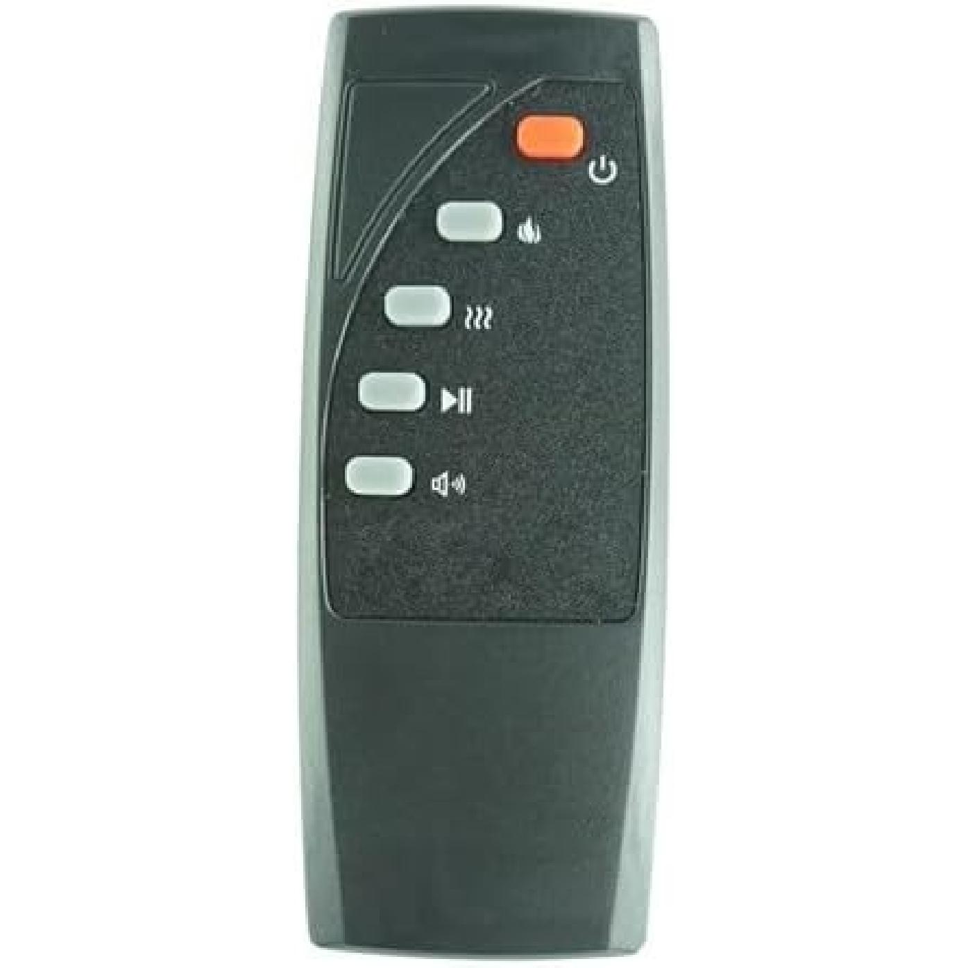 Remote Control for Duraflame DFI041ARU-2 3D LED Electric Infrared Fireplace Space Heater