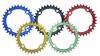 Jgbike Round Oval Chainring 104mm BCD Chainring 30T 32T 34T