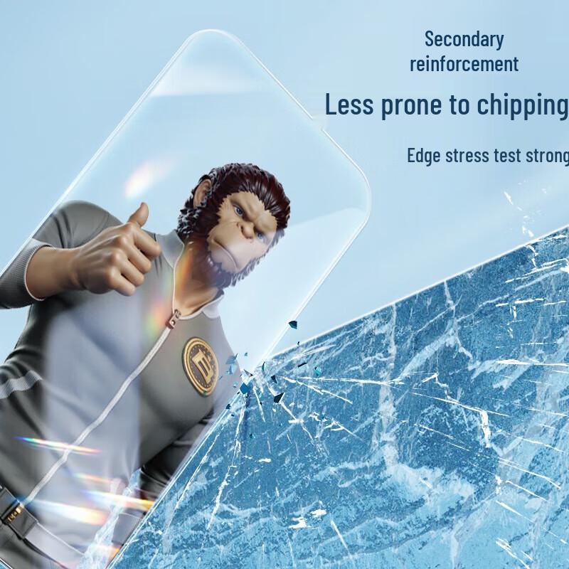 Mr. Blue Ape Clear Tempered Glass Screen Protector for iPhone 17 Pro