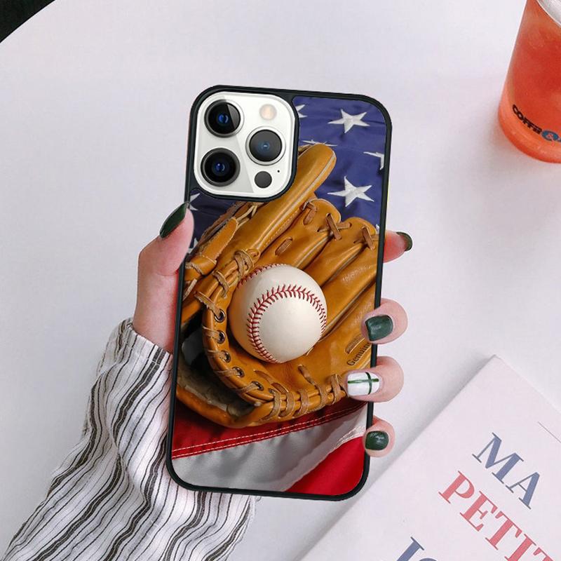 Love Baseball Sport Phone Case For iPhone 17 Air 14 13 12 16Pro Max 15 11 Plus Cover Shell Max coque