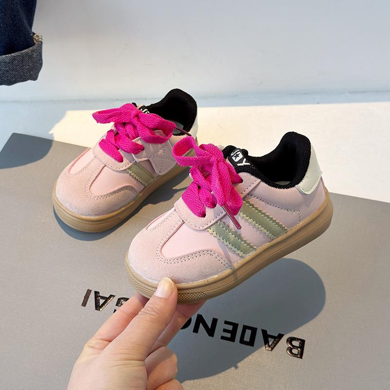 Baby boy spring and autumn children 0-1-2 years old girls German training soft sole girls casual non-slip board shoes fashion