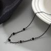 Ingemark Exquisite Elegante Schwarze Kristall Choker Halskette Damen Minimalismus Charme Schlüsselbein Dünne Kette 2026 Neujahrs Schmuck Geschenke