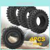 Pneus Robustes 2,2'' 120mm Griffe de Dragon Pour Voiture RC 1/10 Axial Trx4 Avec Inserts en Mousse