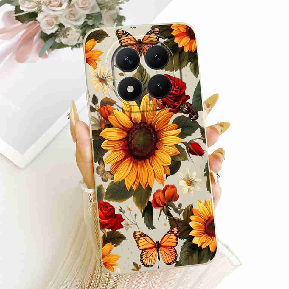 Redmi Note15Pro 5G New Model Protective Case Matte Cat Rabbit For Xiaomi Redmi Note 15 Pro 5G Full Cover Anti-Fall Shockproof