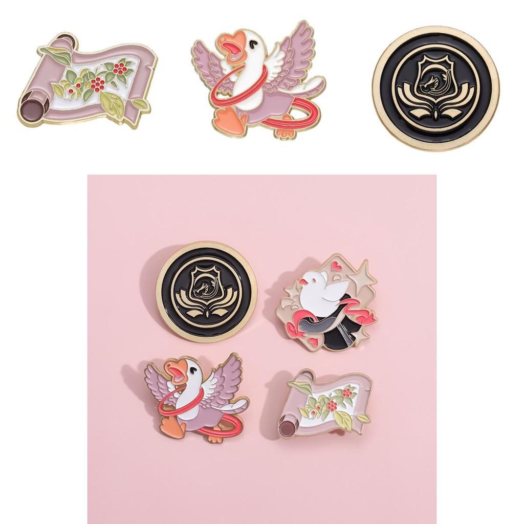 Autumn 2023 Fashionable Cartoon Duck Brooch With Vibrant Colors For Trendy Wardrobe Accessories