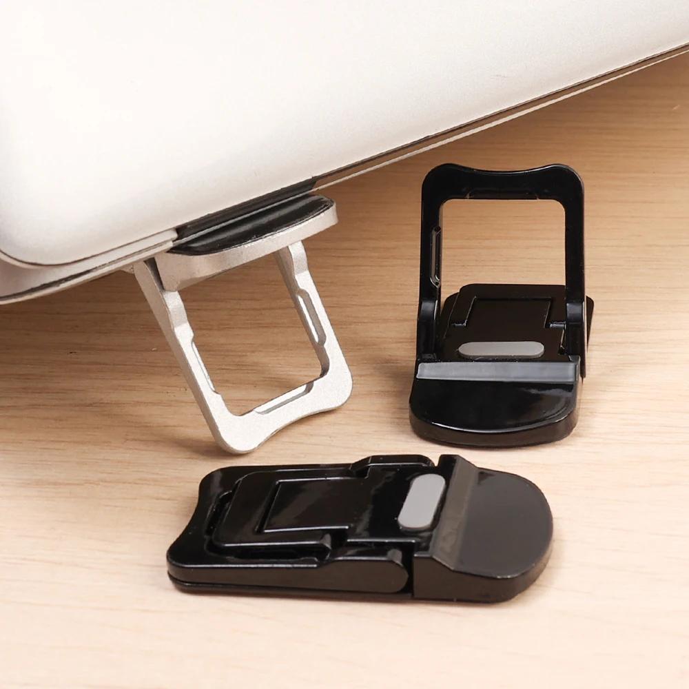 2Pcs/Set Adjustable Folding Laptop Stand Mini Legs Ultra-thin Portable Support for Macbook Notebook Cooling Holder Feet Invisible Bracket