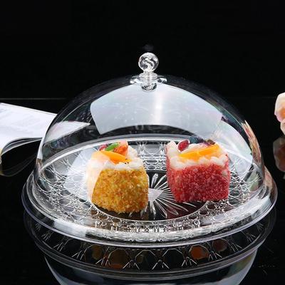 Food Food Preservation Baking Cakes Transparent Fruit Plate Sampling Tray Tray Stand Dessert Stand