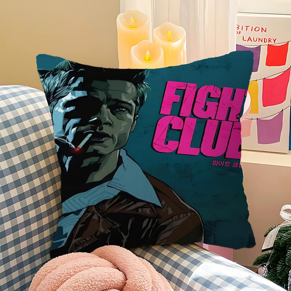 Movie Fight Club Pillowcases Home Bedding Decorative Pillow Cover Wedding Super Soft Pillow Case 40cmx40cm
