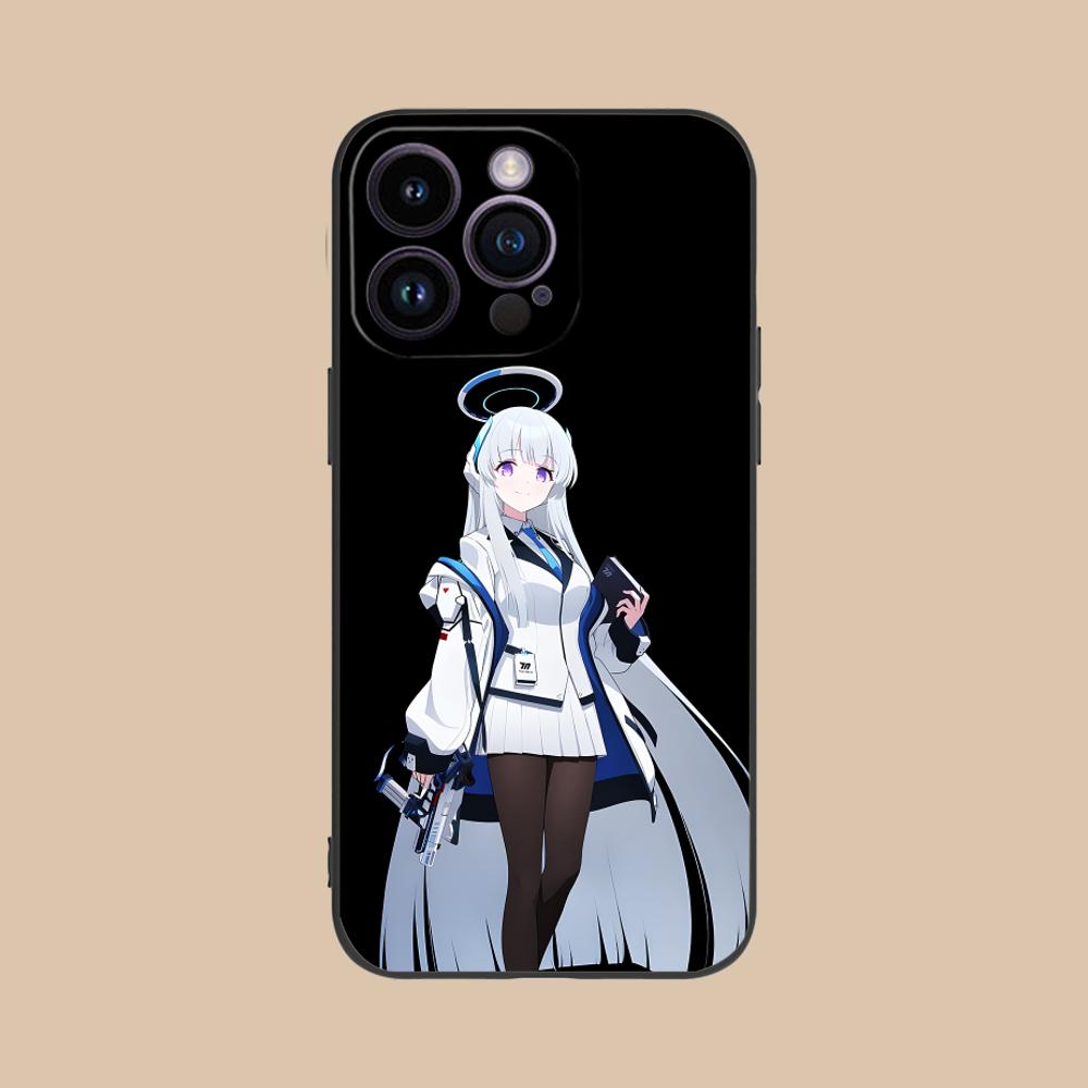 

Blue Archive Ushio Noa Phone Case for iPhone 17 16 15 14 13 12 11 X XR XS 8 7 Air Pro Max Plus Mini Colorful Cover Pretty Cover iPhone17