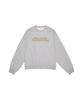 HELLO SUNRISE Classic Typo Logo Sweatshirt_Melange Gray