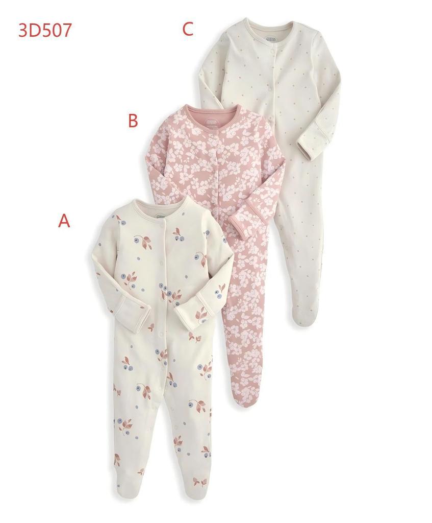 Combinaison bébé printemps et automne: Couvre-pieds, Pyjama barboteuse en coton pour nouveau-nés garçons et filles