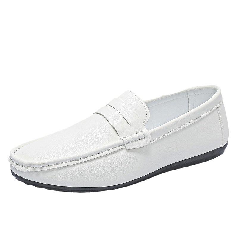 Doudou shoes men's shoes casual leather shoes soft surface soft sole shoes men's feet casual driving men's one pedal