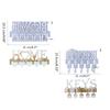 Portable Key Storage Shelf Form Wall Hangings Shelf Hook Storage Rack Mold Compact Silicone Rack Mold for Easy Projects