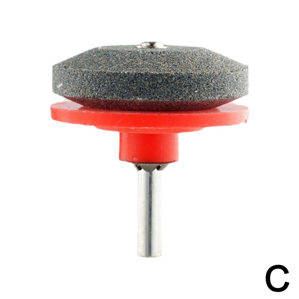 Sharpening Stone Lawn Mower Sharpener Blade  Wear-Resistant Grinding Head And Whetstone Sander Metal Grinding Polishing