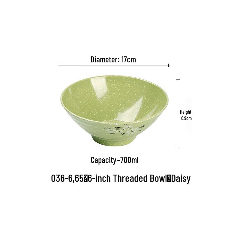 Yishuxiang Melamine Noodle and Soup Bowls