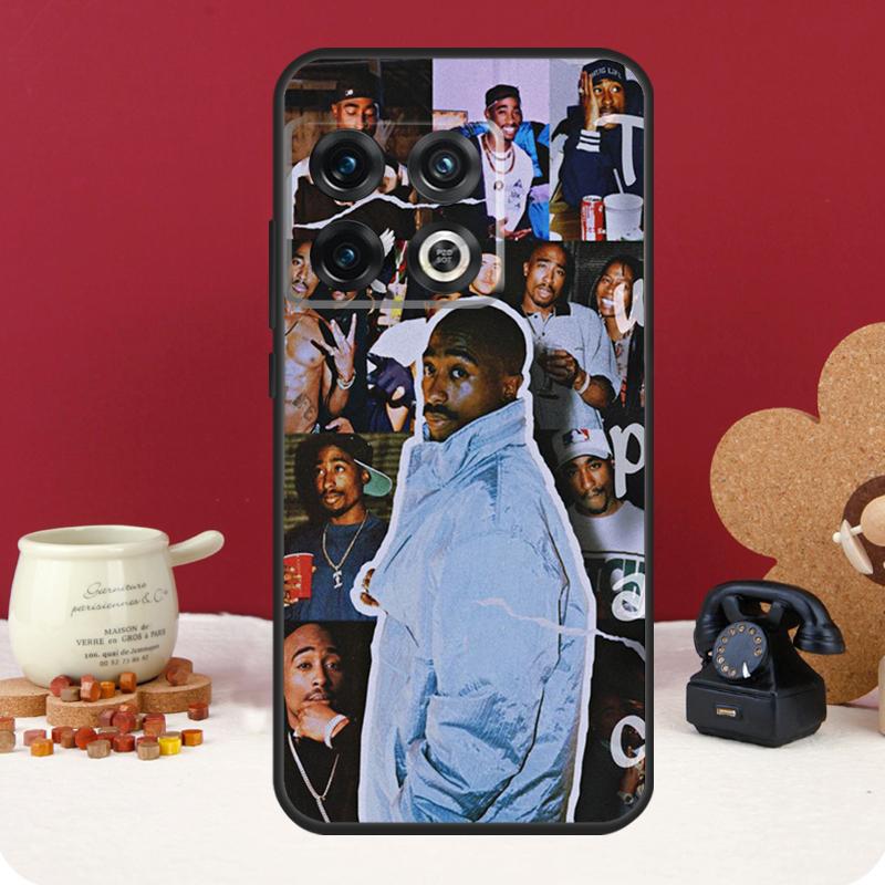 2Pac Makaveli Tupac Amaru Shakur Cover For OnePlus Nord 4 CE 3 2 Lite N30 N20 N10 OnePlus 10T 8T 13R 12R 13 12 11 10 Pro Case