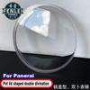 Geam de ceas safir pentru Panerai RADIOMIR LUMINOR Formă de oală Oglindă frontală dublu bombată Piese carcasă ceas 37mm 40mm sticlă convexă