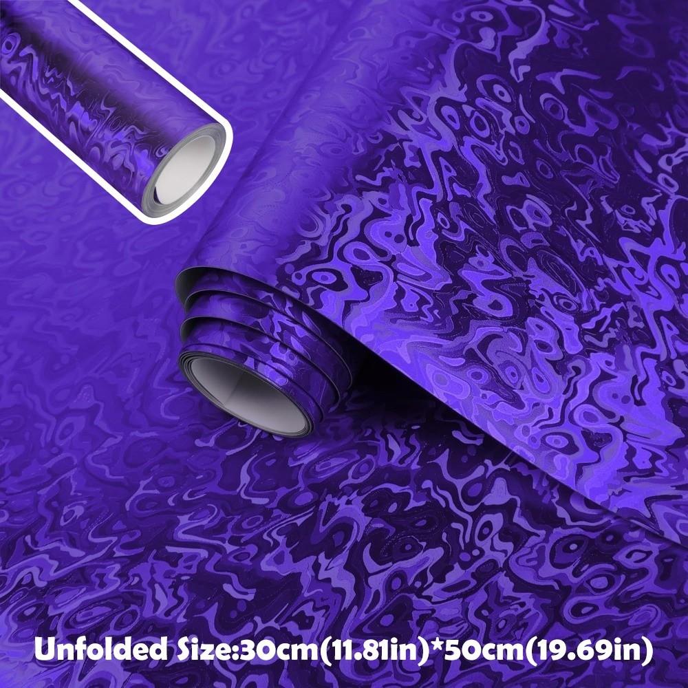 50x30CM Carbon Fiber Vinyl Film 3D/6D Matte Effect High Gloss Motorcycle Body Stickers Wrap Self-adhesive Car Sticker