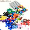 800 STÜCK FLACHE Kachel 1x1 Noppen Runde Steine 35381 98138 MOC DIY Bausteine Teile für Mosaik Porträt Kunst Design Kinderspielzeug