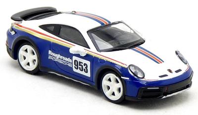 Minichamps 1/87 Scale Porsche 911 (992) Dakar 2022 HO Scale Model Kit [Imported]