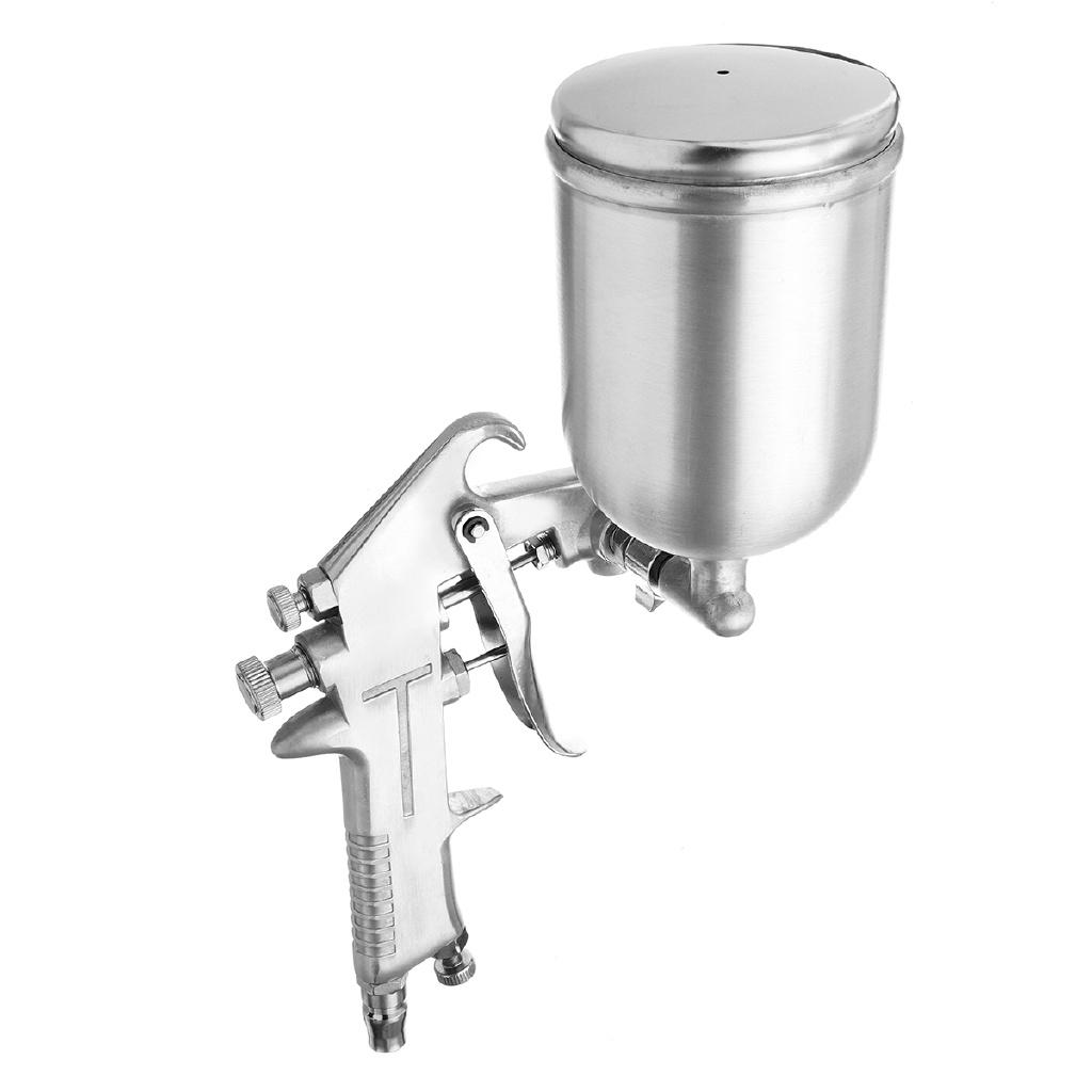 1.5mm Stainless Steel Nozzle Auto Cars Painting Professional Feed Spray Paint Sprayer Airbrush Set For Spot Repair 400ML