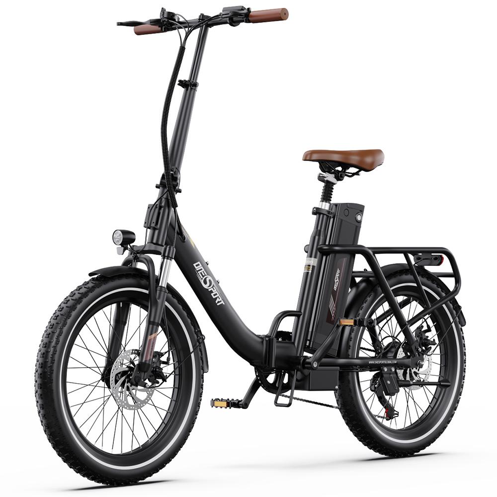 Skládací elektrokolo ONESPORT 20" 250W motor Maximální rychlost 25 km/h 48V 17AH Maximální dojezd 120 km Nosnost 150 kg OT16