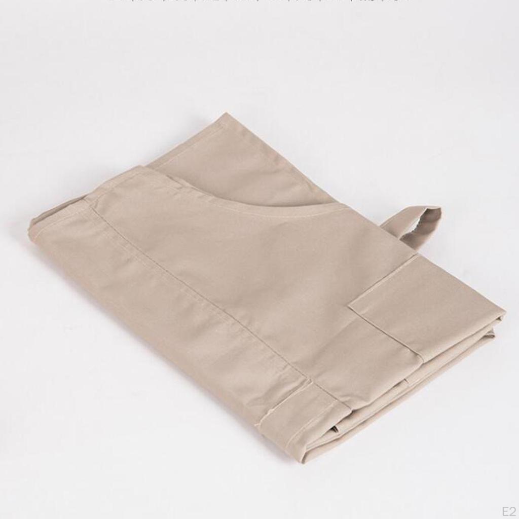 Töpfer-Schürze mit geteiltem Bein, wasserabweisend, verstellbar, Keramik für Damen oder Herren, leicht