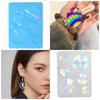 Silicone Mold for Epoxy Casting DIY Craft Rhombus Pendant Decoration Mold Tool