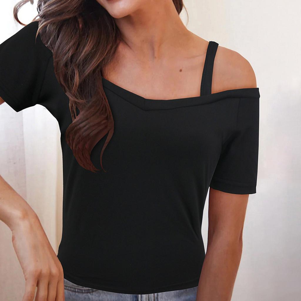Women's Shirt  Short Sleeve Shirts For Women Dressy Casual Regular Fit